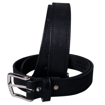 HILASON Western Genuine Leather Belt for Men Women Cowboy Cowgirl Handmade Unisex Full Grain Heavy Duty Belt